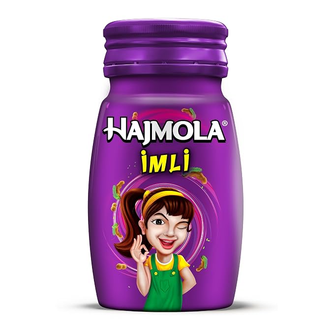 Dabur Hajmola : 100% Ayurvedic Tasty Digestive Tablets for Improved Digestion and Relief from flatulence , Imli flavour