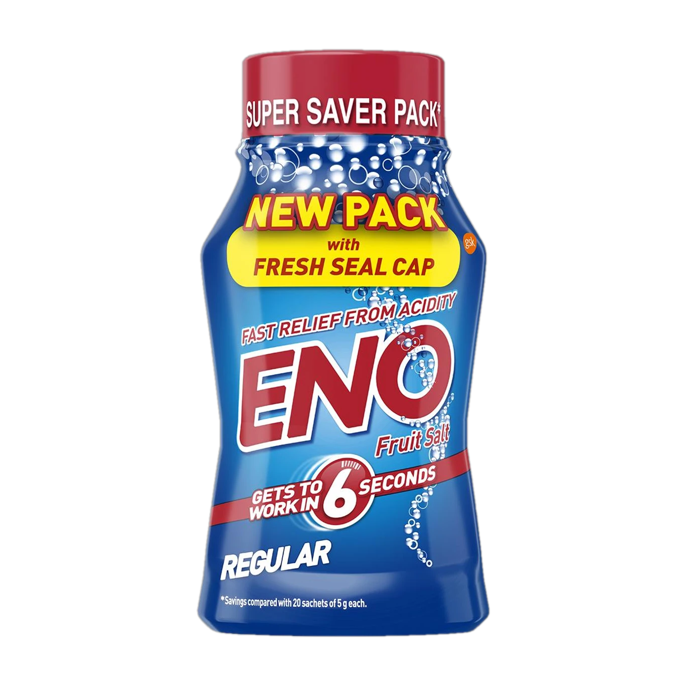 Eno Fruit Salt Regular Fast Relief From Acidity Gets To Work In 6 Seconds 100g