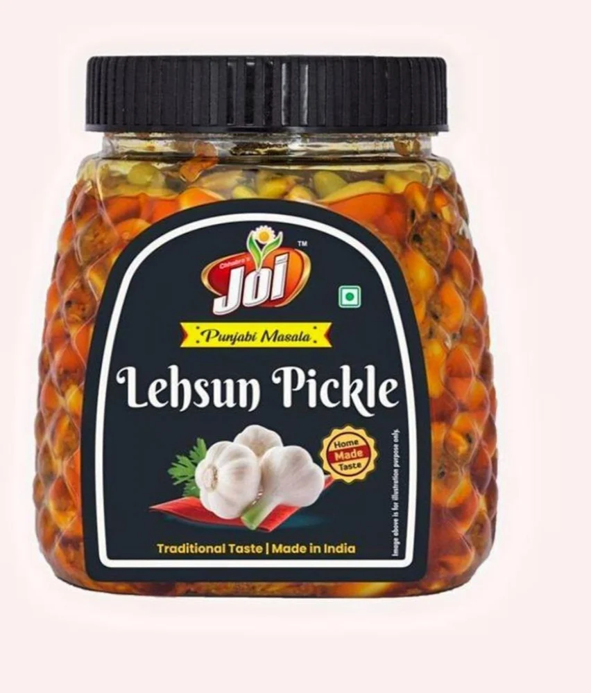 Joi Punjabi Masala Garlic ( Lahasun) 450g Pickle , Home Made Taste, Love Of Dadi Nani 's