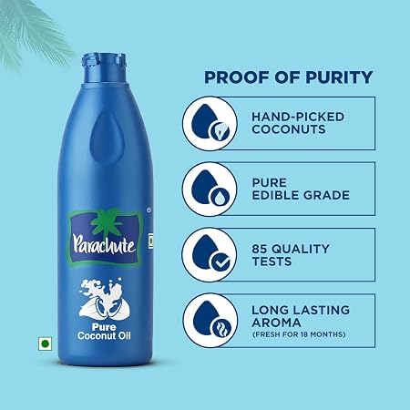 Parachute  100% Pure Coconut Hair  Oil 
