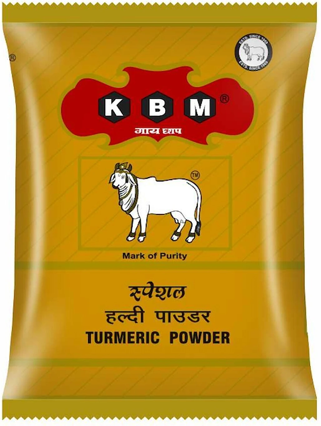 Kbm Gai Chaap (Turmeric) Haldi Powder 1Kg