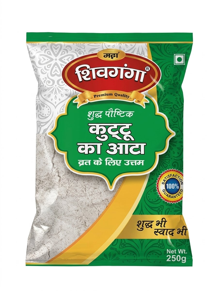 Navratri Special Shivganga Premium Quality Kuttu Atta (buckwheat flour) ,Special For Fast  250g