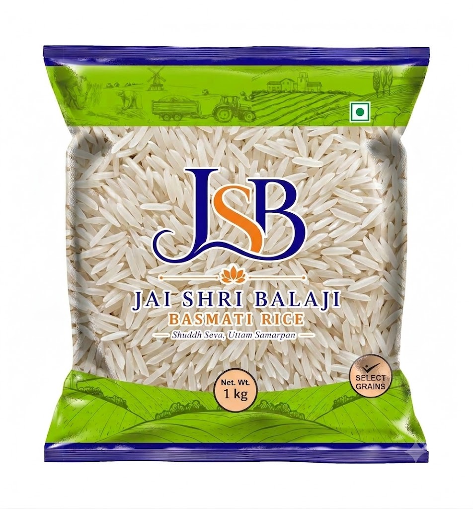 JSB Jumbo 1121 Basmati Rice 1 kg