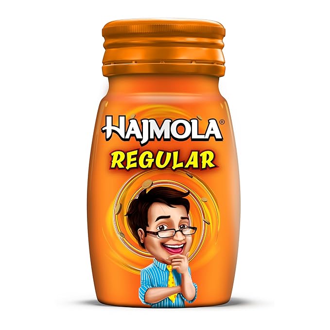 Dabur Hajmola Ayurvedic Tasty Digestive Tablets For Improved Digestion And Relief From Flatulence, Regular Flavour 