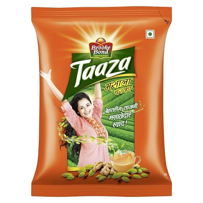 Brook Bond Taaza Leaf Cardamom Masala Chaska Tea Leaf 250g