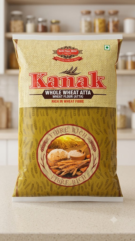 Kanak Whole Wheat Atta 5kg