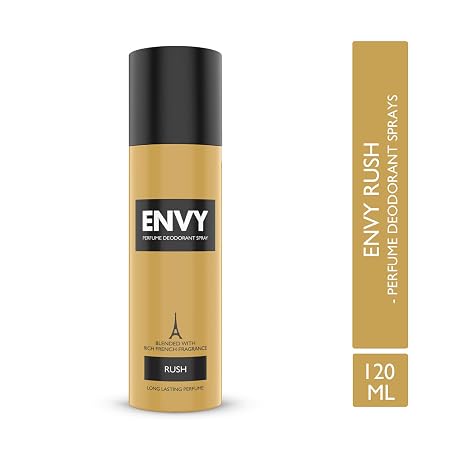 ENVY Rush Deodorant ,Long Lasting Deo Perfume Spray For Men 120Ml