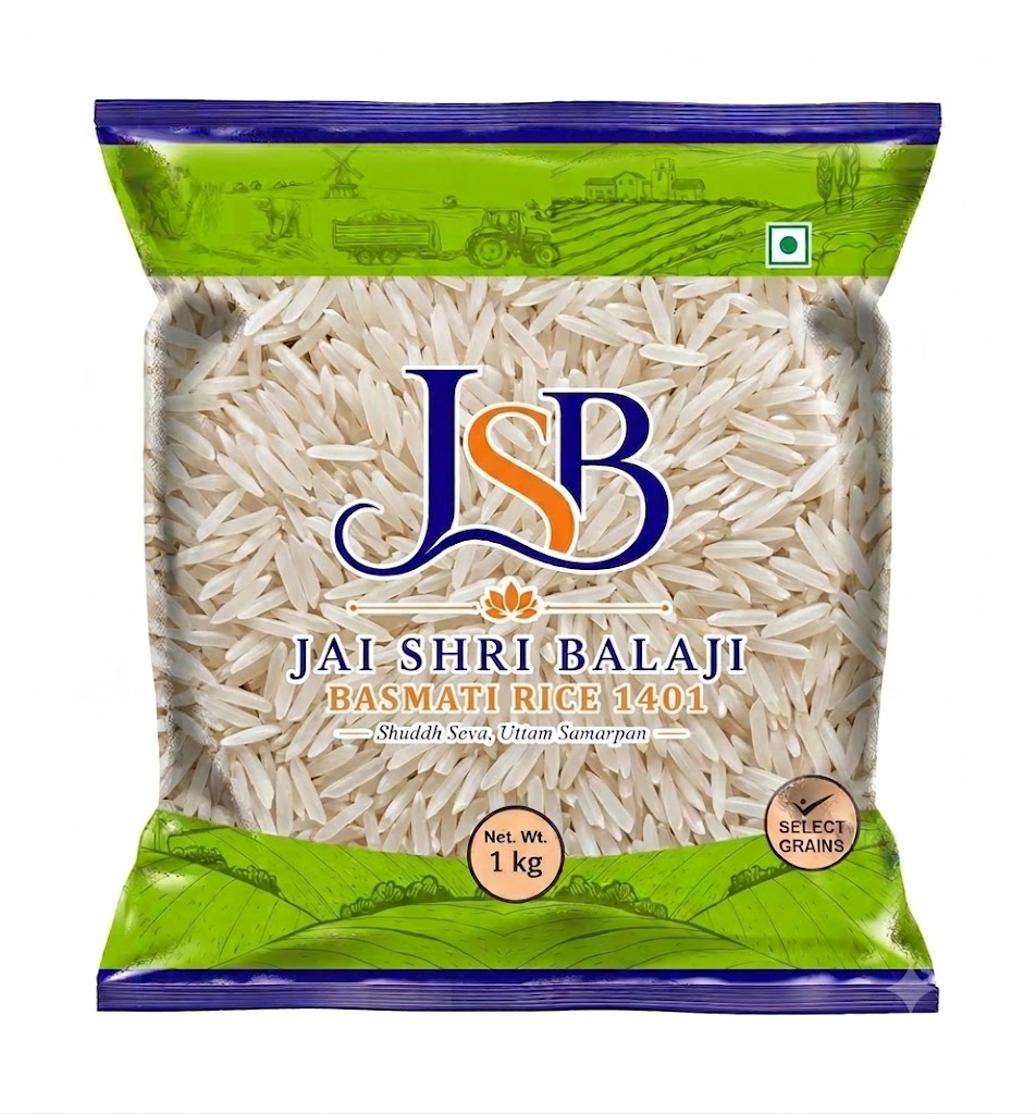 JSB Jumbo 1401 Basmati Rice 1 kg