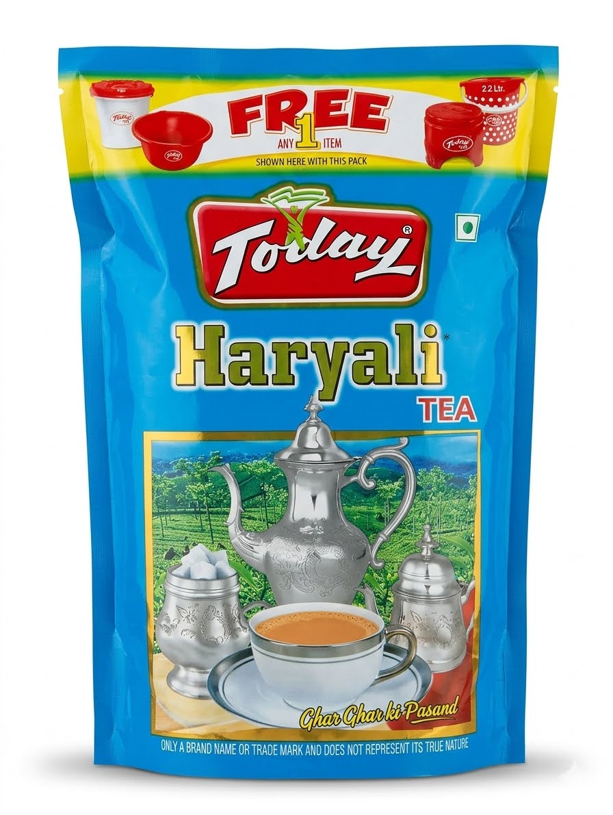 Today Haryali Tea 1kg, Free Any 1 Item With This Pack