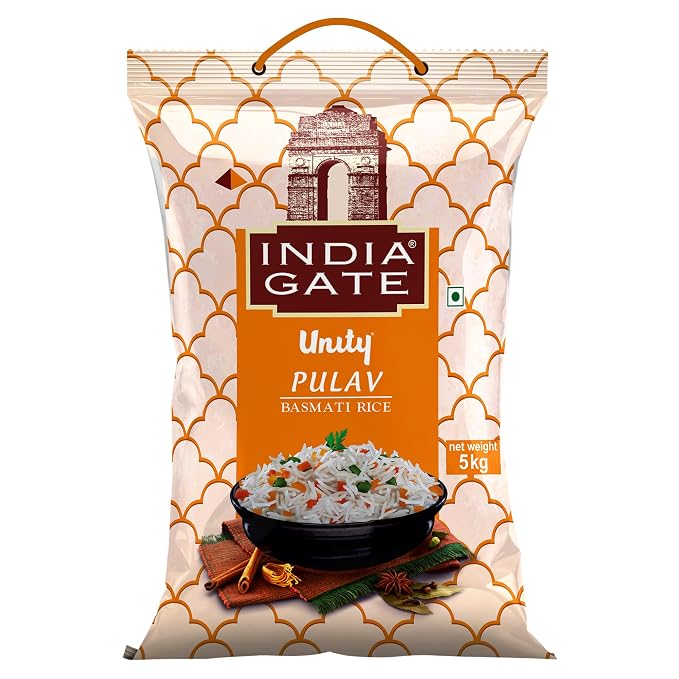 India Gate Unity Pulav Basmati Rice(From The House Of)5Kg