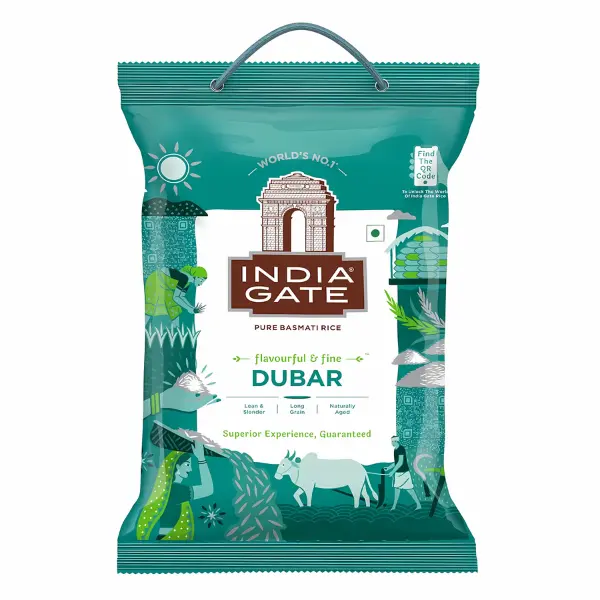 India Gate Dubar Basmati Rice 5 Kg