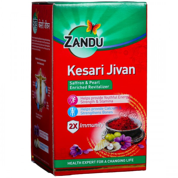 Zandu Kesari Jivan Kesari Jivan Ayurvedic Immunity Booster for Adults, Red 450g