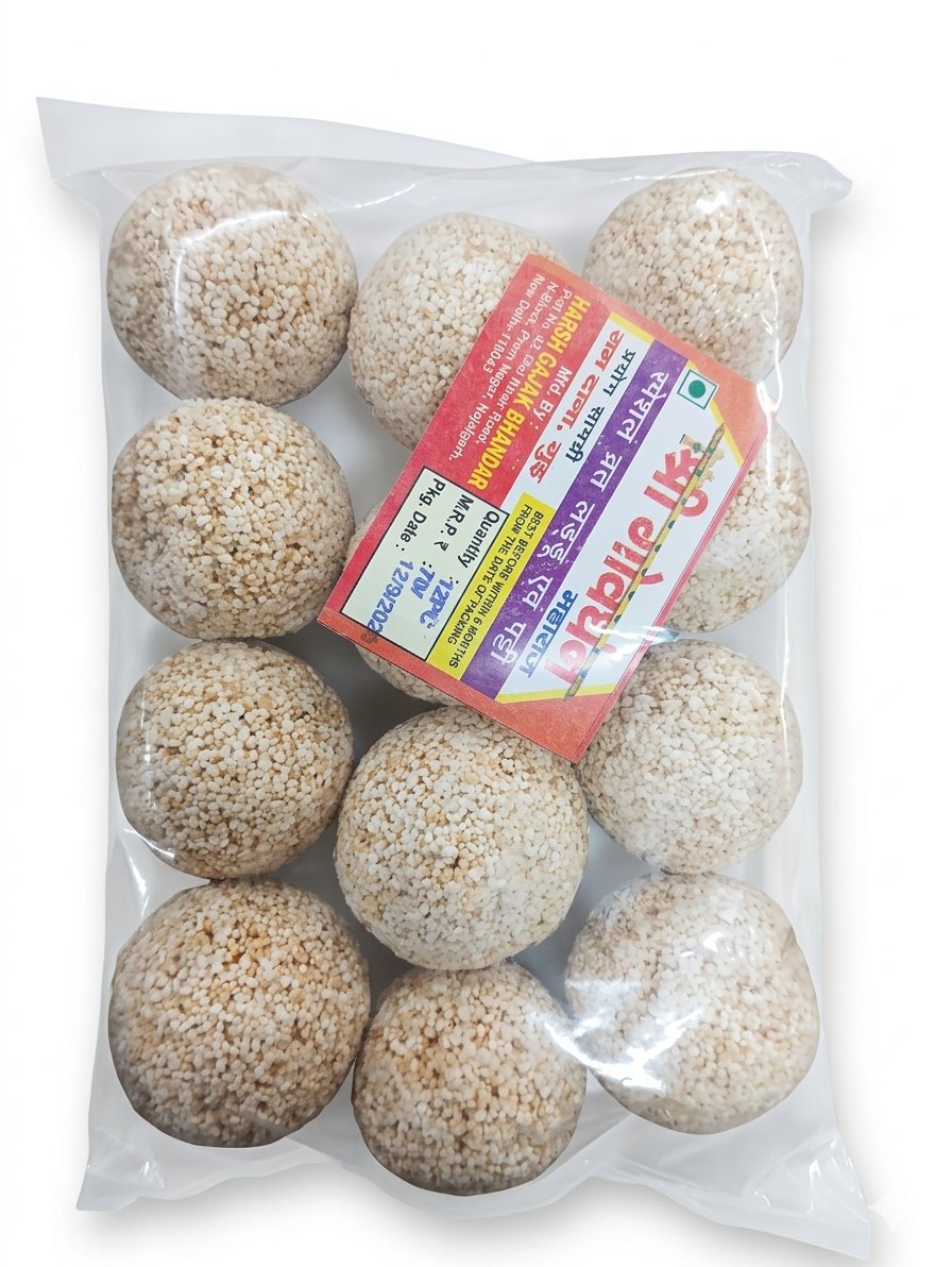  Navratri Special Best Falhari Rajgira Laddo, Jaggery Laddu , Cholai Ladoo (Sweet & Ready to eat Food) 12 Pcs