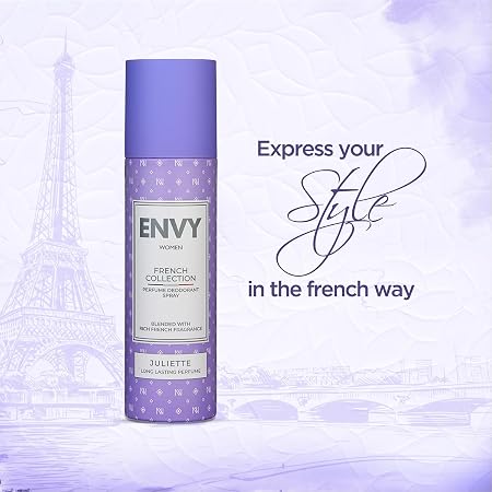 ENVY Juliette French Collection , Best Luxury Fragrance Deo For Women 120Ml