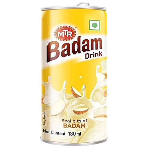Mtr Badam Drink Almond &Saffron Flavoured Milk 180ml