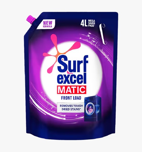 Surf Excel Matic Front Load Liquid Detergent ,Removes Dried Stain In 1 Wash