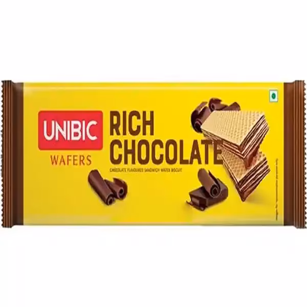 Unibic Rich Chocolate Wafer 60 Gm (Buy 1 Get 1 Free)