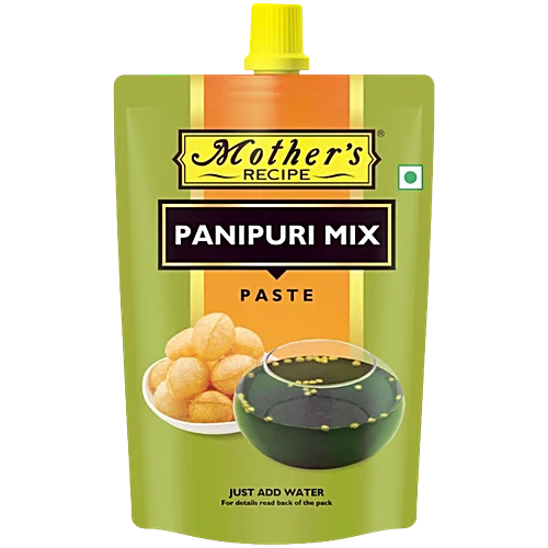 Mother's Recipe Panipuri Mix Paste 200g,Fresh & Hyginically Tested Product