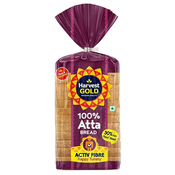 Harvest Gold Primium Quality, 100% Atta No Maida No Palm Oil 450g