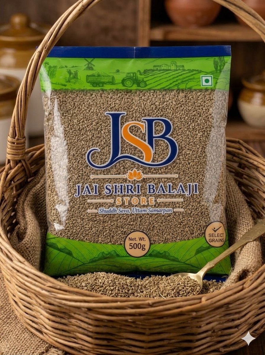 Jsb Ajwain (Carom Seeds) 500g