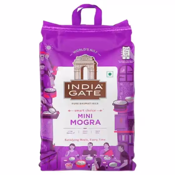 India Gate Mini Mogra-II Pure Basmati Rice ,Satisfying Meals, Every Time  