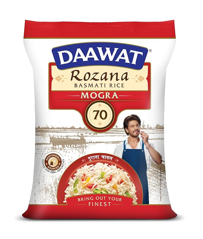 Daawat  Rozana Mogra Basmati Rice , Tested For 250+ Impurities 