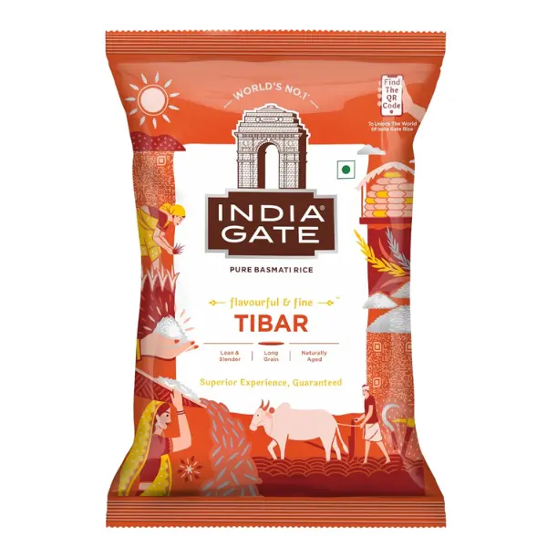 India Gate Tibar Basmati Rice 1 Kg